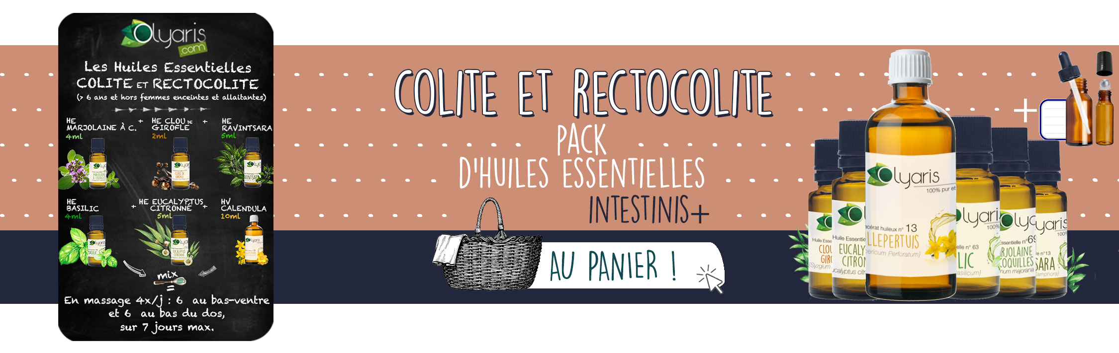 Colite et Rectocolite : Les Huiles Essentiells à Utiliser - Olyaris